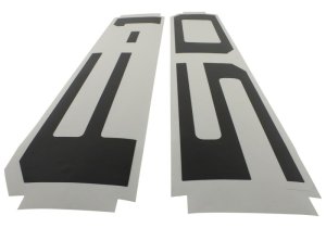 Ford F-150 Tailgate Decal - Ford Racing - OEM grade vinyl decals - Black - `15-`25